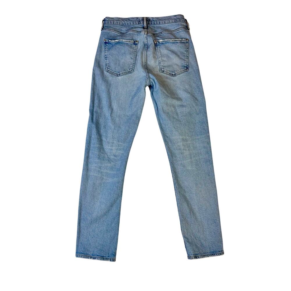 AGOLDE Toni Mid-Rise Skinny Jeans Light Wash Women’s 28 Sustainable Luxury Clean - Picture 4 of 15
